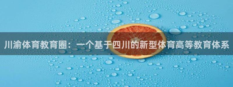 川渝体育教育圈：一个基于四川的新型体育高等教育体系